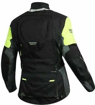 Textilná bunda Trilobite 2091 Rideknow Tech-Air Ladies Black/Yellow Fluo S Textilná bunda - 2
