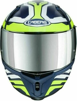 Helmet Caberg Avalon Forge Matt Blue Yama/White/Yellow Fluo S Helmet - 4