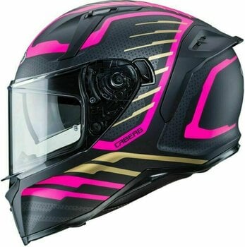 Helm Caberg Avalon Forge Matt Black/Pink/Anthracite XS Helm - 2