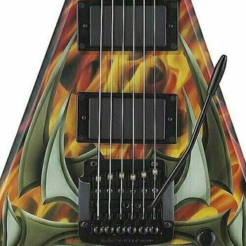 Elektrische gitaar BC RICH Kerry King V2 Flame - KKVFG2 - 5