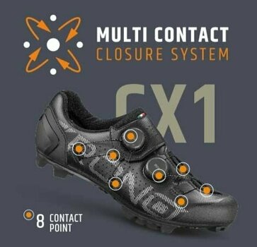 Chaussures de cyclisme pour hommes Crono CX1 Black Chaussures de cyclisme pour hommes - 7