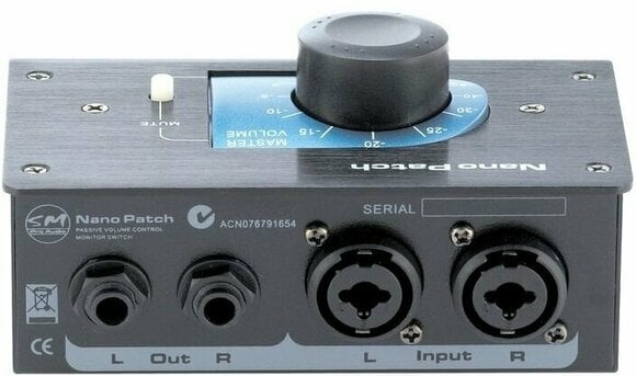 Monitorkiezer/controller SM Pro Audio NANO PATCH PLUS - 2