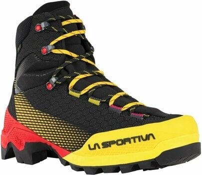 Mens Outdoor Shoes La Sportiva Aequilibrium ST GTX Black/Yellow 41 Mens Outdoor Shoes - 7
