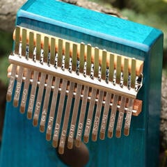 Kalimba Veles-X Woodman Blue Kalimba - 5