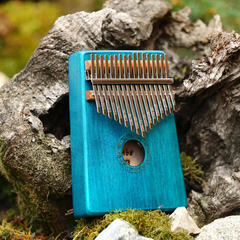 Kalimba Veles-X Woodman Blue Kalimba - 6