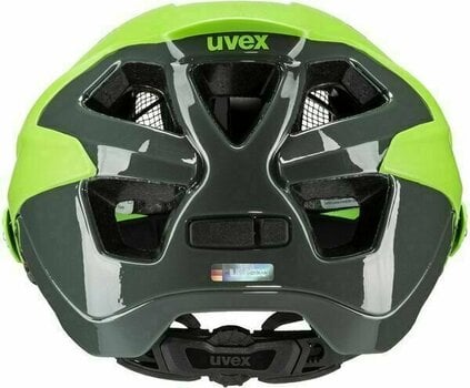 Bike Helmet UVEX Quatro Integrale Lime Anthracite Matt 52-57 Bike Helmet - 4