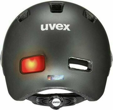 Bike Helmet UVEX Rush Visor Dark Silver Mat 55-58 Bike Helmet - 5