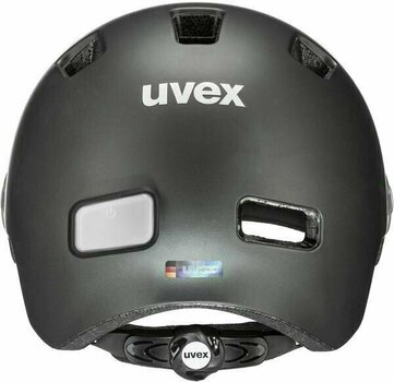 Bike Helmet UVEX Rush Visor Dark Silver Mat 55-58 Bike Helmet - 6