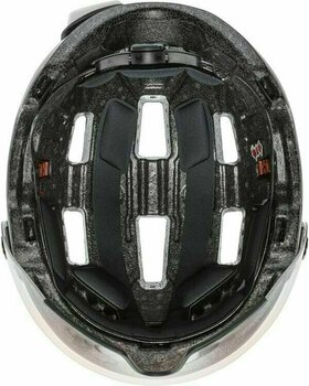 Bike Helmet UVEX Rush Visor Dark Silver Mat 55-58 Bike Helmet - 7