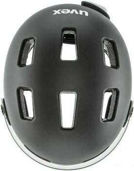 Bike Helmet UVEX Rush Visor Dark Silver Mat 58-61 Bike Helmet - 4
