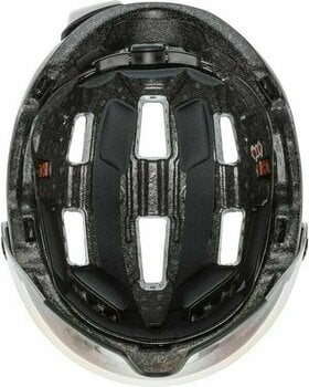 Bike Helmet UVEX Rush Visor Dark Silver Mat 58-61 Bike Helmet - 7