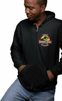 Mikina Jurassic Park Park Ranger Black 2XL Mikina - 4
