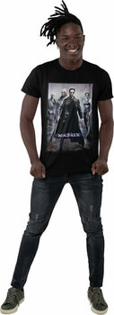 T-shirt Matrix Poster Black M T-shirt - 2
