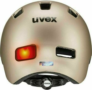 Cyklistická helma UVEX City 4 Soft Gold Mat 55-58 Cyklistická helma - 5