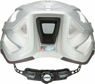Kask rowerowy UVEX City Active Silver Plum Mat 56-60 Kask rowerowy - 4