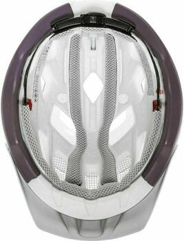 Kask rowerowy UVEX City Active Silver Plum Mat 56-60 Kask rowerowy - 6