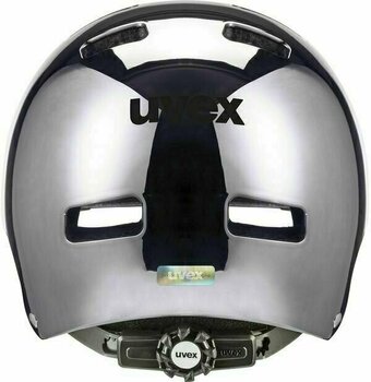Bike Helmet UVEX Hlmt 5 Bike Pro Gunmetal Chrome 55-58 Bike Helmet - 4