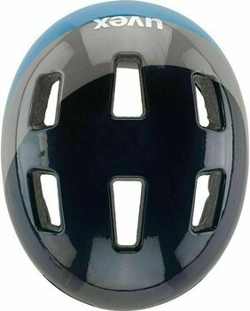 Dětská cyklistická helma UVEX HLMT 4 Deep Space/Blue Wave 55-58 Dětská cyklistická helma - 3