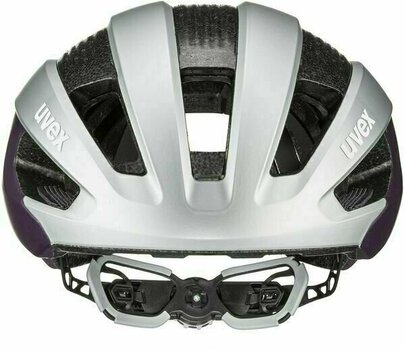 Cyklistická helma UVEX Rise CC Silver/Plum 52-56 Cyklistická helma - 2