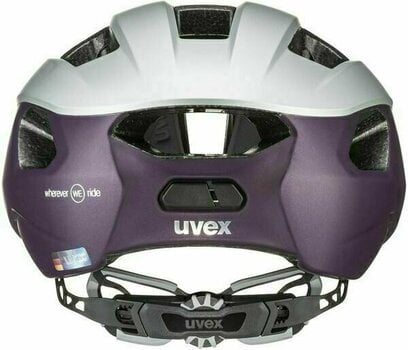 Cyklistická helma UVEX Rise CC Silver/Plum 56-60 Cyklistická helma - 4