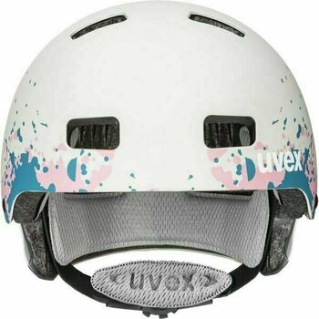 Dětská cyklistická helma UVEX Kid 3 CC Grey/Grapefruit Mat 51-55 Dětská cyklistická helma - 2