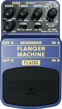 Behringer FL600 Flanger Machine Pedal | Sweetwater - ギター