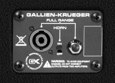 Basszusgitár hangláda Gallien Krueger 410MBE-II 4OHM 800W - 2