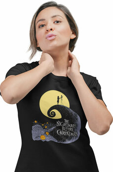 Tričko The Nightmare Before Christmas Silhouette (Fitted) Black 2XL Tričko - 2