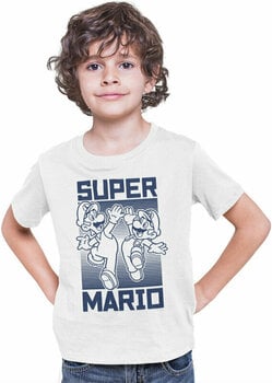 T-Shirt Super Mario High Five White 9 - 11 Jahre T-Shirt - 2