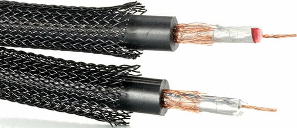 Hi-Fi Mélynyomó kábel Eagle Cable Deluxe II Y-subwoofer 3 m Fekete Hi-Fi Mélynyomó kábel - 3