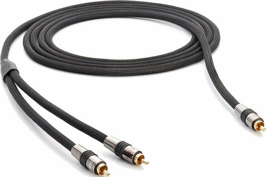 Cabo para subwoofer Hi-Fi Eagle Cable Deluxe II Mono-subwoofer 3 m Preto Cabo para subwoofer Hi-Fi - 2