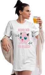 Tričko Pokémon Sing Meo Sleep Ladies White - 1
