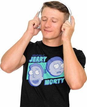 Tričko Rick And Morty Jerry And Morty Blue L Tričko - 2