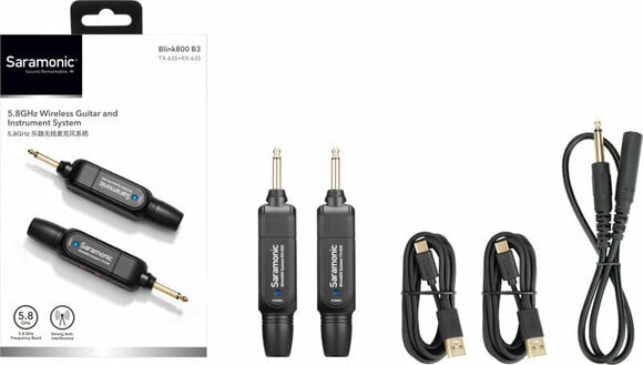 Sistema inalámbrico Saramonic Blink 800 B3 5.8GHz Sistema inalámbrico - 6