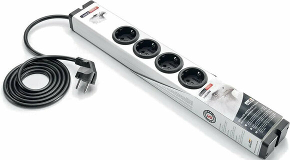 Cablu Hi-Fi extensie Eagle Cable 6x Schuko 1,5 m Alb Cablu Hi-Fi extensie - 6