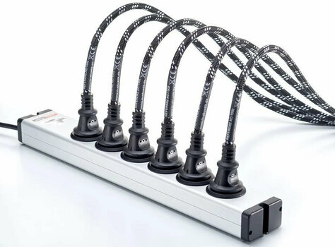 Cablu Hi-Fi extensie Eagle Cable 6x Schuko 1,5 m Alb Cablu Hi-Fi extensie - 5