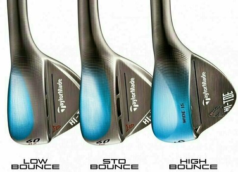 Golfschläger - Wedge TaylorMade Hi-Toe Raw Single Bend Wedge 54-10 LH - 10