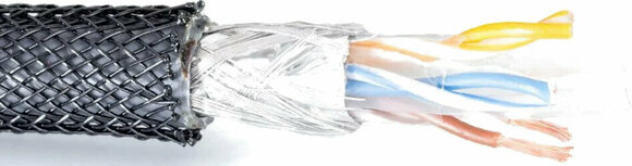 Kabel Hi-Fi Network Eagle Cable Deluxe CAT6 Ethernet 0,8 m Czarny Kabel Hi-Fi Network - 2