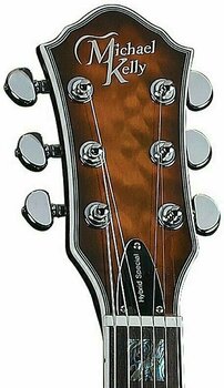 Polu-akustična gitara Michael Kelly Hybrid Special Quilt Honey Burst - 5