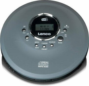 Bärbar musikspelare Lenco CD-400GY - 2