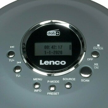 Kapesní hudební přehrávač Lenco CD-400GY - 6