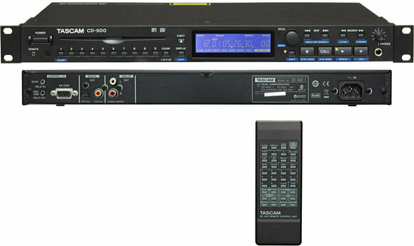 Rack DJ-Player Tascam CD-500 - 2