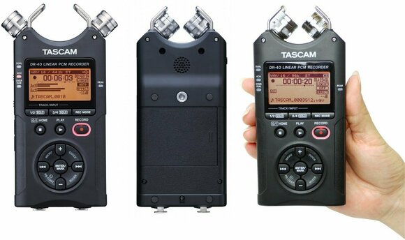 Bärbar digital inspelare Tascam DR-40 V2 - 8