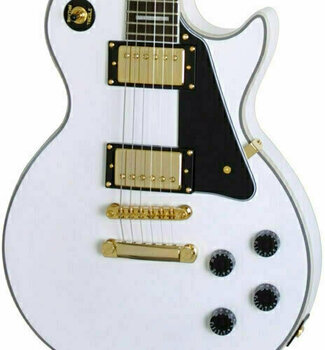 E-Gitarre Epiphone Les Paul CUSTOM PRO Alpine White - 3