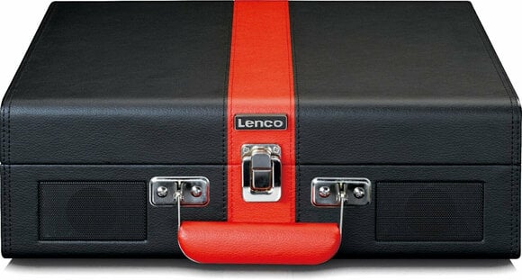 Tragbare Plattenspieler Lenco TT-110BKRD Rot - 4