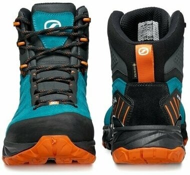 Мъжки обувки за трекинг Scarpa Rush Trek GTX Pagoda/Blue Mango 42,5 Мъжки обувки за трекинг - 4