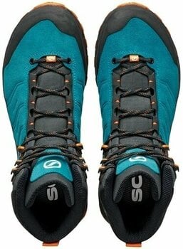 Mens Outdoor Shoes Scarpa Rush Trek GTX Pagoda/Blue Mango 42,5 Mens Outdoor Shoes - 6