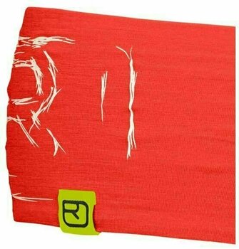 Hoofdband Ortovox 120 Tec Logo Headband Coral UNI Hoofdband - 2