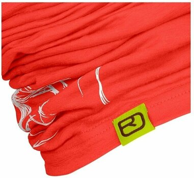 Μαντήλι λαιμού Ortovox 120 Tec Logo Neckwarmer Coral UNI Μαντήλι λαιμού - 2