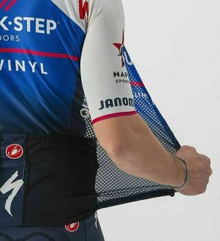 Camisola de ciclismo Castelli Quick-Step Alpha Vinyl 2022 Climber's 3.1 Jersey Belgian Blue/White M - 5